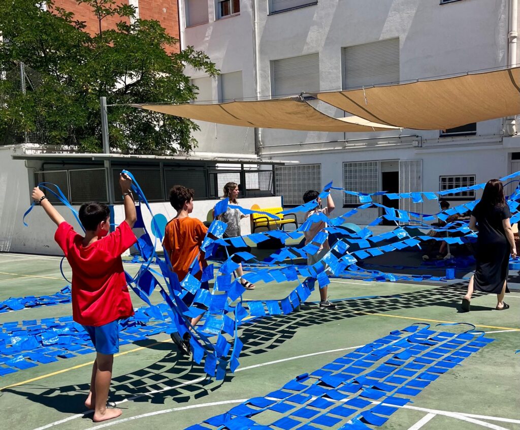 ESCOLA VERDA treballant 2
